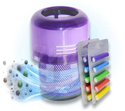4 Stuks Premium wasbare filters geschikt voor Dyson v11 v15 - SV14 SV15 SV17 SV22 SV28 SV47 +40x geurstaafjes vervangt: #970013-02 #97001302 — thumbnail 4