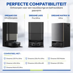24-delige Complete Accessoires Set Geschikt voor Dreame X50 Ultra Complet / L40s Pro Ultra / L50 Pro / Matrix 10 Ultra Robotstofzuiger - Onderhoudsset - Reserveonderdelen — thumbnail 5