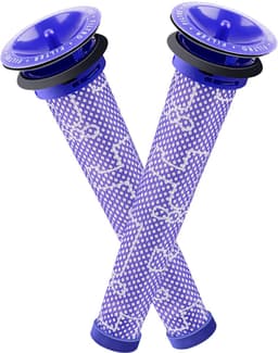 2-pack vervangende voorfilters voor Dyson - Stofzuigerfilter compatibel met Dyson V6 V7 V8 DC59 DC58. Vervangt onderdeelnummer 965661 01. — thumbnail 1