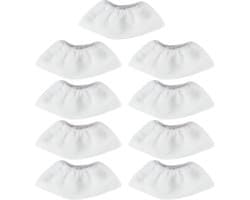 Allecto Plus - Microvezel wisdoeken set voor stoomreiniger EasyFix - 9 stuks - Reiniger accessoires voegen - SC 2 SC 3 SC 4 SC 5 - Reinigingsdoeken (Nederlands)