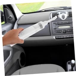 Draadloze Handstofzuiger - Kruimeldief - Auto Reinigen - Hoge Zuigkracht - 27 cm - Wit — thumbnail 5