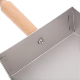 Stofblik Bureau - Mini Stoffer - Kleine Ruimtes Schoon - Roestvrijstalen Oppervlak - 21.5 cm Lengte - Metaal — thumbnail 3