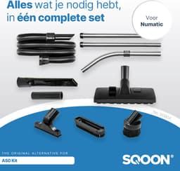 SQOON® Servicekit geschikt voor Numatic AS0 32mm Service kit AS0 - Model 903146, AS0 - PPR-240, Henry, Hetty, James, NVR 200, Basil, Charles, Edward, George, Harry, modellen — thumbnail 3