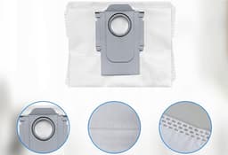 4 x stofzuigerzakken voor Roborock S7 MaxV Ultra / Q7 / Q7+, S8+ / S8 Pro Ultra - Hoogwaardige vervanging - Q7 M02 - Q7 MAX - Q7 MAX PLUS - S7 Ultra Plus - S8 Plus - S8 Pro Ultra - S7 MaxV Ultra — thumbnail 5