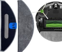Veeg voor iRobot Roomba Combo J5 J5+ I8 I8+ I5 I5+ [set 4] Herbruikbare wasbare dweil — thumbnail 4