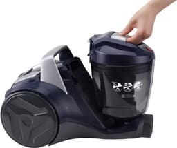 MKSS® Stofzuiger Zonder Zak - Steelstofzuiger - Steelstofzuigers - Stofzuigers - Vacuum Cleaner - Zwart en Blauw — thumbnail 3