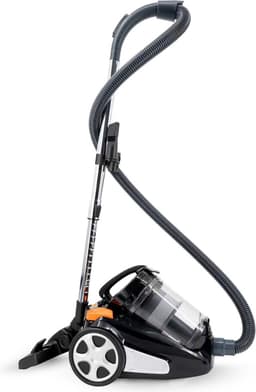 Nedis Zakloze Stofzuiger - Zakloos - 700 W - Stof capaciteit: 3.0 l - Combi-Borstel - Actieradius: 8.50 m - HEPA-luchtfilter - Antraciet / Oranje / Zwart — thumbnail 1