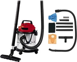 Bouwstofzuiger Zonder Zak - Alleszuiger Met Accessoires – Waterzuiger Met 12 Liter Reservoir - Stofzuiger - Met Waterfilter En Blaasfunctie – 1250W - Voor Binnen en Buitenreiniging — thumbnail 1