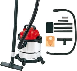 Bouwstofzuiger Zonder Zak - Alleszuiger Met Accessoires – Waterzuiger Met 12 Liter Reservoir - Stofzuiger - Met Waterfilter En Blaasfunctie – 1250W - Voor Binnen en Buitenreiniging — thumbnail 2