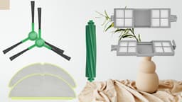 Replacements®Onderdelen set geschikt voor - Irobot Combo 205 - 7 Delig — thumbnail 1