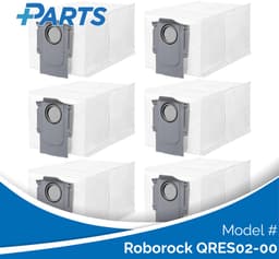 Roborock QRES02-00 Stofzakken (6 Stuks, Plus.Parts® alternatief voor 8.02.0239) — thumbnail 1