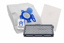 Kleanburg® - Geschikt voor Miele - Onderhoudsset - 10 Stofzuigerzakken - 1 HEPA-filter - 1 Motorfilter — thumbnail 1