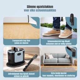 MIRA® Tapijtreiniger machine - Tapijtreiniger - Tapijtreiniger apparaat - Blauw/Zwart - ‎‎32cm x 19cm x 32cm — thumbnail 4