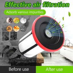 3 stucks filters voor Bosch Unlimited 6 stofzuiger - HEPA-filter geschikt voor Bosch BCS611, BCS612, BBS611, BBS612, BSS61, BCS61, BKS611, BLS612 - Vervangt 12033215 (inclusief borstels) — thumbnail 5