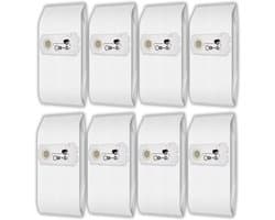 (8 stuks) 204308 CT Mini/Midi-2/5 reservefilterzakken, compatibel met Festool CT MINI, CT MINI I, CT MIDI en CT MIDI I vanaf bouwjaar 2019, CTC MINI/MIDI en CT 15, stofzak