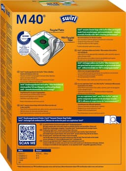 Swirl Stofzuigerzakken M40 4 stuks — thumbnail 3