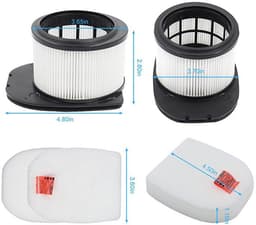 Geschikt voor Shark stofzuiger IZ862H IZ840 IZ800 accessoires Hippa filter filter katoen borstel — thumbnail 2