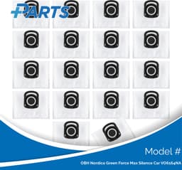 OBH Nordica Green Force Max Silence Car VO6164NA Stofzakken (18 Stuks, Plus.Parts® alternatief voor ZR200540) — thumbnail 1