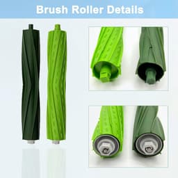 4 Stuks Hoofdborstel set geschikt voor iRobot Roomba - i2 - i3 i3+ - i4 i4+ - i6 i6+ - i7 i7+ - i7plus - i8+ - J7+ - E5 E6 E7 - Stofzuiger onderdeel - Hoofdborstel — thumbnail 4