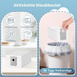 17 stuks accessoires voor Ecovacs Deebot X9 Pro Omni/X11 Pro Omni robotstofzuiger, 4 stofzakken, 4 zijborstels, 4 filters, 1 hoofdborstel, 2 dweilen, 1 reinigingsborstel, 1 schroevendraaier . — thumbnail 5