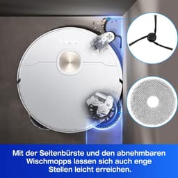 Geschikt voor Dreame X40Ultra Veegrobot Accessoires Vervangingsset Hoofdborstel Filter Zijborstel Accessoireset -15 stuks — thumbnail 3