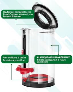 Geschikt voor Dyson v11 v15 stofzuiger met filter reserveonderdelen — thumbnail 4