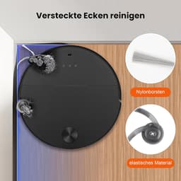 26-delige accessoireset gescht voor Roborock Saros 10 robotstofzuiger – 2 hoofdborstels, 6 stofzakken, 4 dweildoeken, 4 zijborstels, 4 filters, 4 zijvegers, 1 reinigingsborstel, 1 schroevendraaier — thumbnail 3