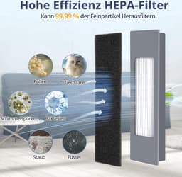 Rolborstels - hoofdborstel - Onderdelen geschikt - HEPA-filters - Geschikt Voor Ecovacs Deebot Ozmo 920/950/700/750/T5/T8/T8+/T8 AIVI/N8/N8+/N8 PRO/T9 - Vervangende onderdelen voor robotstofzuiger — thumbnail 3