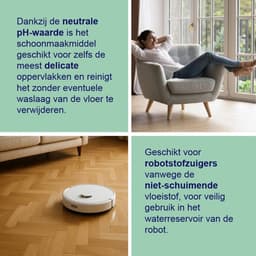 nuncas 1000ml reinigingsmiddel - met lavendel geur - Geschikt voor dweilrobot Roborock en iRobot Roomba Braava Jet M6 schoonmaakmiddel — thumbnail 5