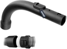 SQOON® Pistoolgreep geschikt voor Miele S500/S600/S4/S5/S6/S7/S8 - Gelijk aan model: 9442601 / 5269091 - Ø35mm met kliksluiting voor originele slang en buis - Vervangt originele Miele-handgreep — thumbnail 1