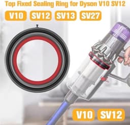 PromoHome Afdichtring voor Dyson V10 SV12 SV13 SV27 stofreservoir, reserveonderdelen, afdichtring, houder voor Dyson V10, stofaccessoires, stofzuiger, afvalcontainer, reserveonderdeel reparatie — thumbnail 5