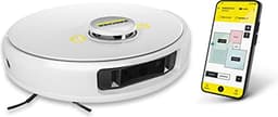 Kärcher RCV 5 Robotstofzuiger - met dweilfunctie - app-besturing - LiDAR-lasernavigatie - dubbele laser en AI mapping - ruimte en obstakeldetectie - 5000 Pa - 120 min looptijd - voor harde vloeren en tapijten — thumbnail 5