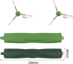 Vervangingsonderdelen geschikt voor iRobot Roomba i7 E5 E6 I,E,J-serie - Stofzuiger - Rolborstels - Randvegende borstels - Vervangingssets (1 paar + 2 stuks) — thumbnail 4