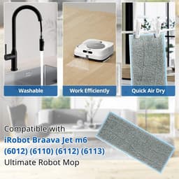 iRobot Braava Jet m6/6012/6110/6112 Wasbare dweilpads 8-pack — thumbnail 3