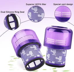 2x HEPA Filter - Geschikt voor Dyson V11, SV14 steelstofzuigers - Wasbaar - Onderdelen - Duurzaam - Premium Kwaliteit — thumbnail 4