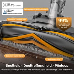 Proscenic PC15 - Steelstofzuiger Draadloos - 650W – 75KPA – Werkduur 70 Min — thumbnail 3