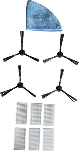 Powell Robotstofzuiger Reserveonderdelen - 2 Borstels, 2 Dweildoeken, 6 Filters — thumbnail 5
