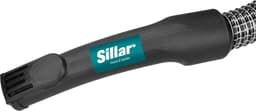 Sillar, stofzuigerslang, flexibel, stofzuigerbuis, vervanging, geschikt voor Zelmer Elf, Meteor, Explorer, Odyssey, stofzuiger, lengte 195cm, diameter 32mm, grijs/ zwarz — thumbnail 3