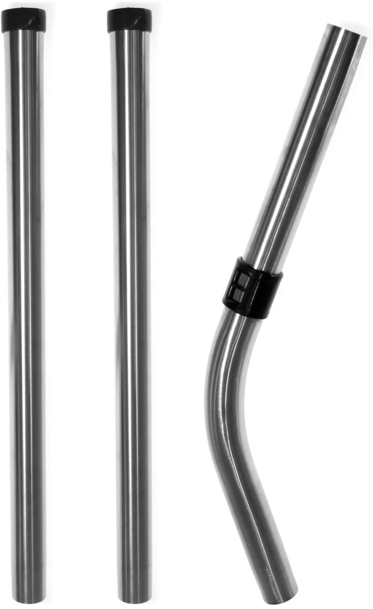 Dparts 3-delige RVS stofzuigerbuis geschikt voor Numatic - 32mm - voor Henry en Hetty series - stofzuiger buis stang set - buizenset - nr. 601008 - 601027 - 909563 — afbeelding 1