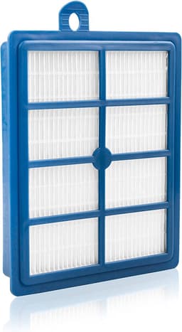stofzuigerfilter H13 HEPA - WES2003 vervanging FC8031 voor AEG - ELECTROLUX - PHILIPS. Filtratieklasse H13 filtert 99,95% van de deeltjes groter dan 0,3 µm, Het wordt aanbevolen voor mensen met een allergie omdat het huisstofmijt doodt — thumbnail 1