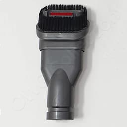Brede verstelbare 2 in 1 plumeau plinten accessoires zuigmond borstel - plumeauzuigmond - plumeauborstels - plintenborstel - plintenzuigmond geschikt voor Dyson — thumbnail 4