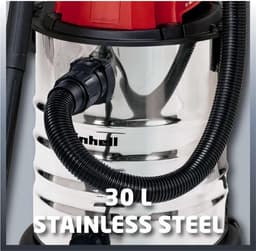 Einhell Elektrische Nat-/Droogzuiger TC-VC 1930 S - 1500 W - 190 mbar - 30 L - Incl. diverse accessoires — thumbnail 3