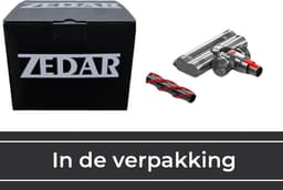 Zedar Turbo borstel - geschikt voor de Zedar S600 en S600+ en Dyson V7, V8, V10, V11 en V15 steelstofzuiger — thumbnail 4