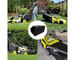 Grasmaaier Opvangzak - Grasvanger - Efficiënt Tuinonderhoud - Hoge Capaciteit - 36 x 11 x 11 cm - Zwart