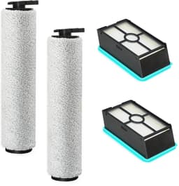 Dailygoods- Accessoireset voor Bissell CrossWave HF2 - 2 Borstelrollen - 2 HEPA-filters - Reserveonderdeel - Nat- en droogstofzuiger - Microvezel voor harde vloeren - Stofzuigeraccessoires — thumbnail 1