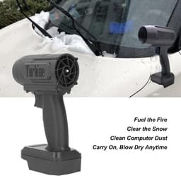 Mini Turbo Blower - Handheld Ventilator - Efficiënte Reiniging - 130.000 RPM Motor - 625 gram - Zwart — thumbnail 4