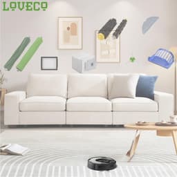 Omgoods - Set van 6 Rubber Borstels voor Robotstofzuigers — thumbnail 5