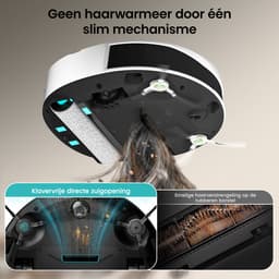 Lefant M265 Robotstofzuiger met dweilfunctie – 20.000 Pa zuigkracht – Automatisch dweilen – Zelfdrogend – Wit –Herbruikbare stofbak – Geschikt voor huisdierhaar – dTOF LiDAR-navigatie — thumbnail 5