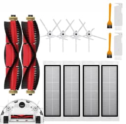 Accessoires voor robotstofzuigers Xiaomi RoboRock S5, S6, S5 Max, S6 MaxV, S6 Pure - 14-delige set inclusief filters en borstelkoppen - Afneembare hoofdborstelset — thumbnail 1