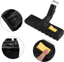 35 mm nat-droog stofzuigerborstelaccessoire - geschikt voor Karcher WD5 WD6 — thumbnail 3